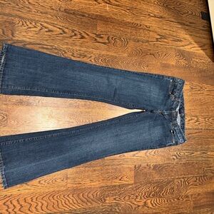 Seven7 flare jeans, 32-33 inseam, size 28